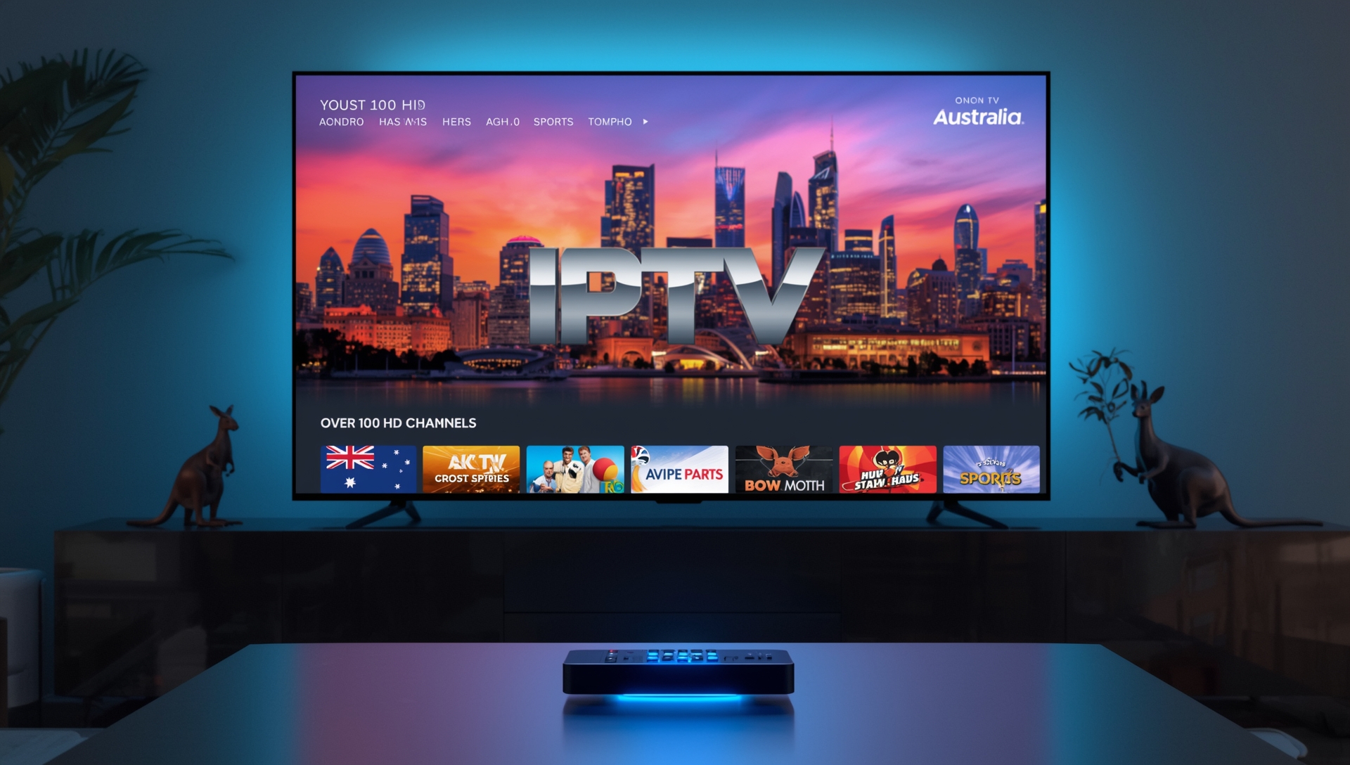 Enjoy the best IPTV Australia has to offer with over 100+ HD and 4K channels